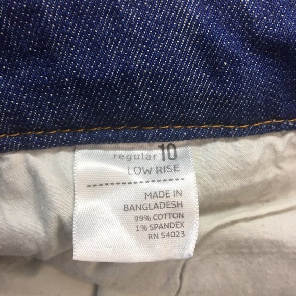 Old Navy The Diva Straight Jeans Low Rise Stretch 10 x 32 Reg - Picture 4 of 10